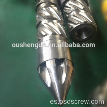 Barril y tornillo de inyección bimetálica de fundición centrífuga NINGBO ONGO ACMEPLAS DEMARK Ningbo Fully Machinery ZHOUSHAN MANUFACTUR